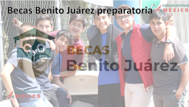 Becas Benito Juárez preparatoria
