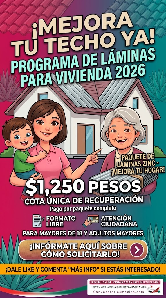 Paquetes de láminas para mejoramiento de vivienda en Centron requisitos, costo y cómo solicitar el apoyo 12 1 44