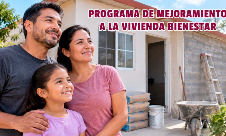 Programa de Mejoramiento de Vivienda para el Bienestar: apoyo de hasta 40 mil pesos para mejorar tu hogar