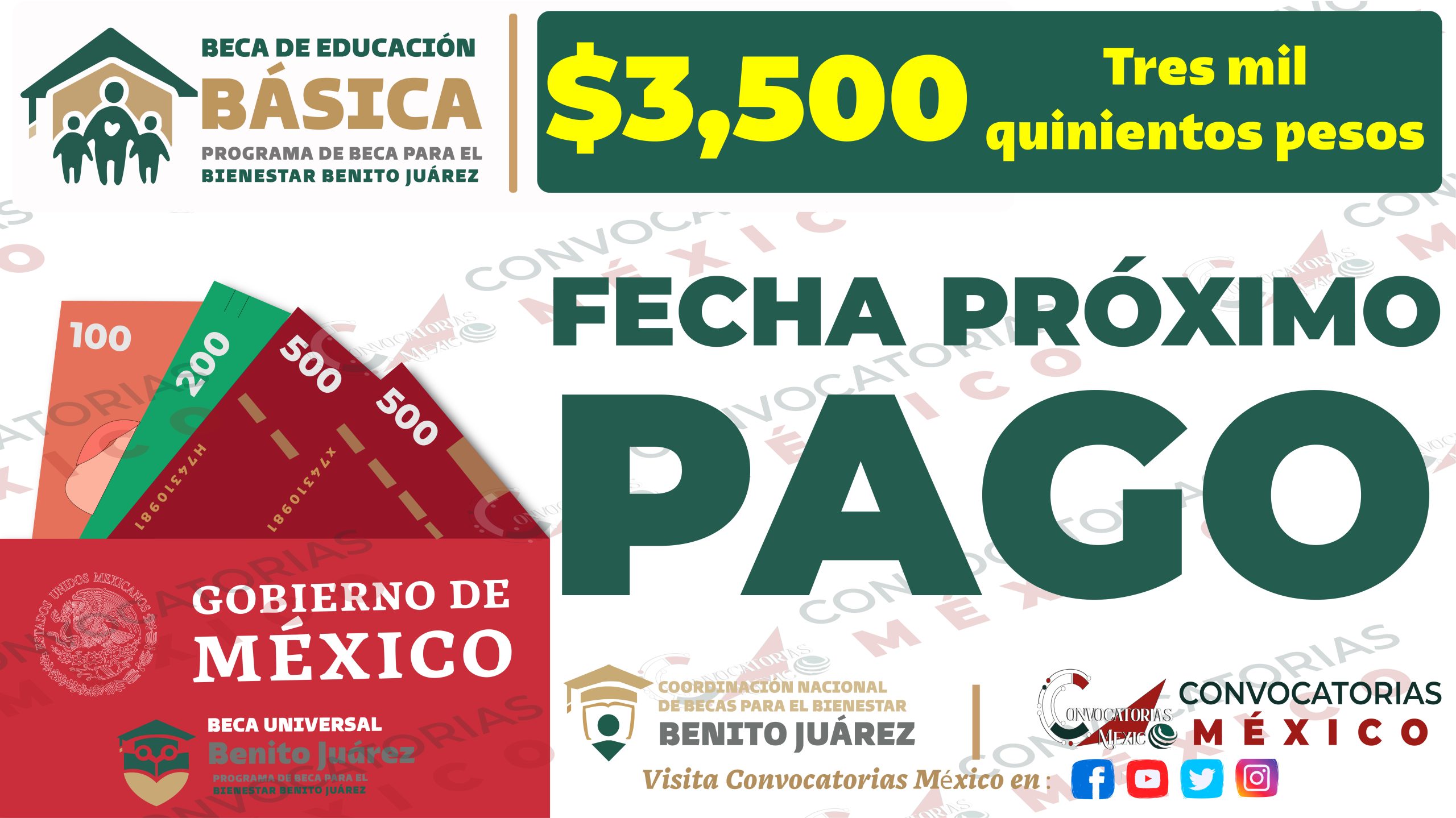 Becas Benito Juárez 2023 para educación básica: Próximo pago de $3,500