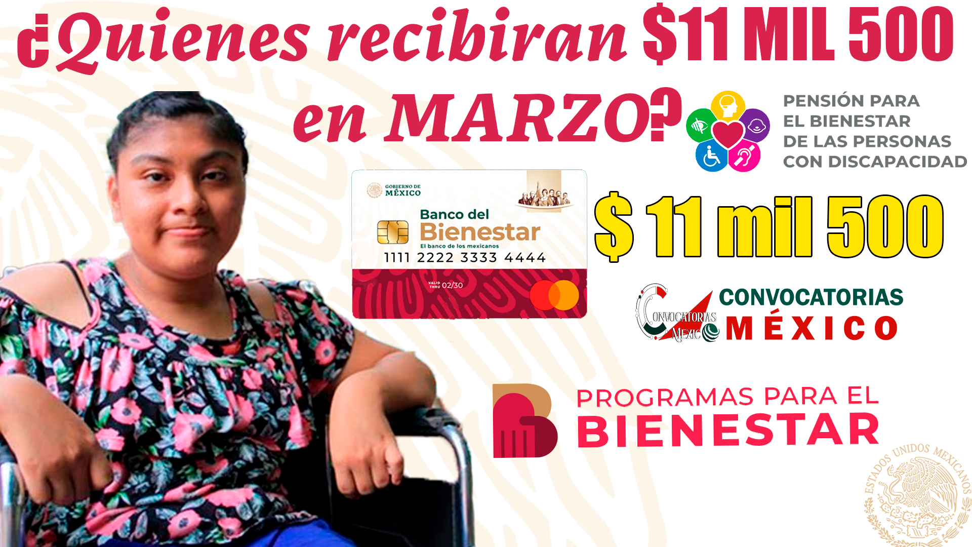 PAGO DE 11 MIL 500 PESOS