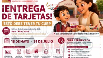 Entrega de tarjetas para la Beca “Rita Cetina”: calendario, requisitos y aspectos clave | Requisito importante en tu CURP