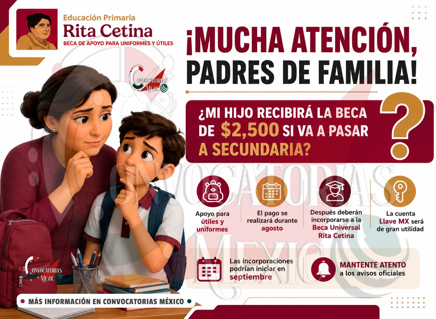 Estudiantes que ingresarán a secundaria sí recibirán este apoyo: lo que deben saber las familias registradas en marzo