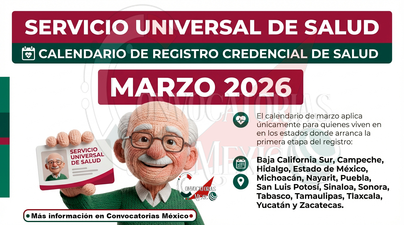 Inicia la credencialización del Servicio Universal de Salud: calendario de registro por apellido