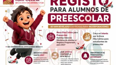 Beca Rita Cetina para Preescolar: Esto es lo que se sabe sobre el registro programado para 2027