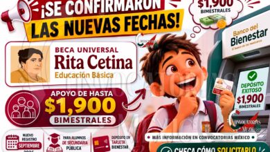 Beca Rita Cetina abrirá nuevo registro en septiembre de 2026: conoce quiénes podrán incorporarse al apoyo de 1,900 pesos bimestrales