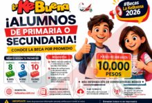 Becas La KeBuena 2026: apoyos de hasta 10 mil pesos para estudiantes de primaria y secundaria