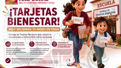 Inicia entrega de Tarjetas Bienestar para beneficiarios de la Beca Rita Cetina registrados en marzo