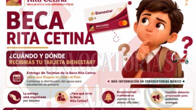 Entrega de Tarjetas de la Beca Rita Cetina Inicia por Etapas en Todo el País