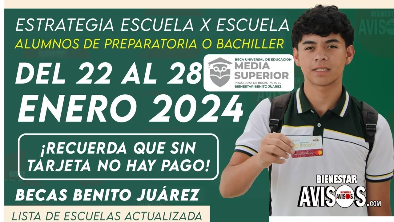 🚀🚨 ¡AVISO URGENTE! 💳 28 DE ENERO💸 Becas Benito Juárez CONFIRMA entrega de las Tarjetas Bienestar