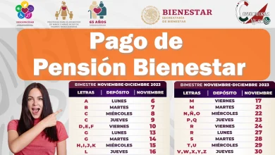 Ya llegaron los Pagos de Pensiones Bienestar de Noviembre, Conoce el Día que Depositan tu Apoyo