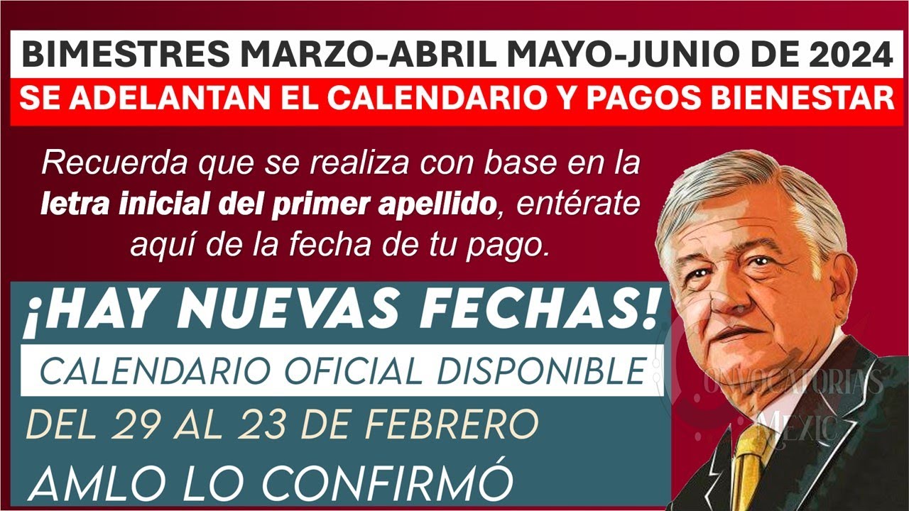 💸 ¡AMLO CONFIRMA FECHAS! 🥳📅 ¡A PARTIR DE MAÑANA! 🚨🤑 segundo pago del año ya tiene fecha establecida