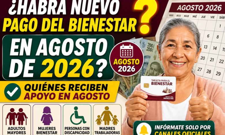 ¿Habrá nuevo pago de los Programas del Bienestar? Estos beneficiarios reciben apoyo en agosto de 2026