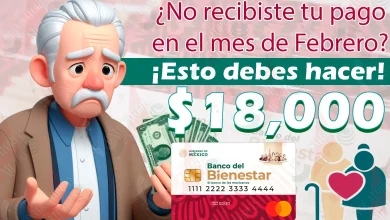 Pagos para REZAGADOS en el operativo de Febrero. ¿Qué pasará con tu Pensión del Bienestar?