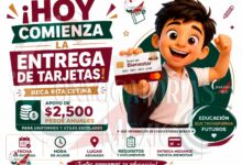 Arranca la entrega de Tarjetas Bienestar para beneficiarios de la Beca Rita Cetina 2026 💳📚