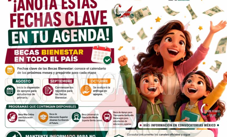 Becas Bienestar: estas son las etapas que marcarán los próximos meses para estudiantes y familias