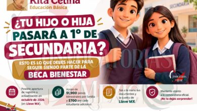 Beca Rita Cetina: si tu hijo entrará a 1.º de secundaria, esto debes preparar para octubre de 2026