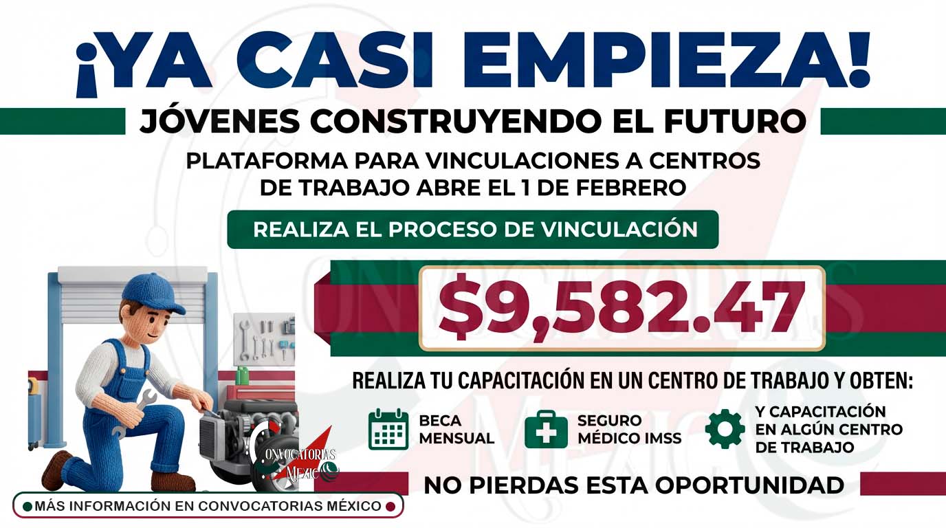 Jóvenes Construyendo el Futuro abrirá nueva fase de vinculación a partir de febrero
