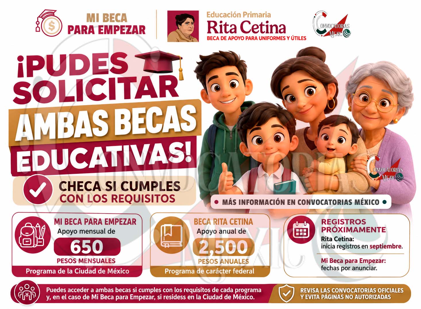 Dos programas educativos que pueden beneficiar a las familias: conoce sus montos y próximas fechas