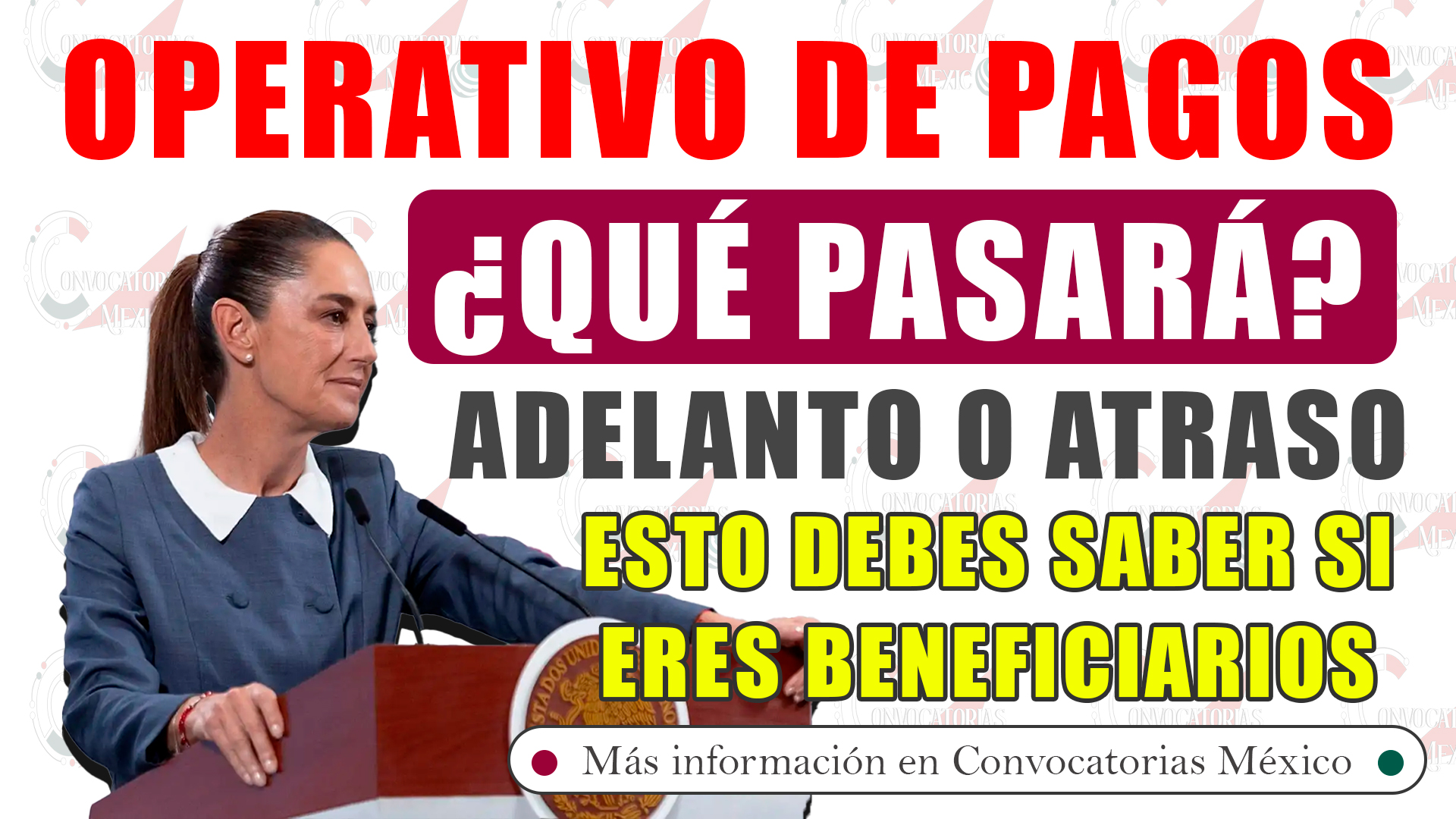 Operativo de pagos a nivel nacional: ¿Qué es lo que pasa con este último pago del 2025?