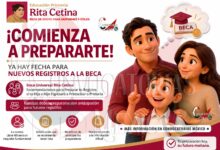 Beca Universal Rita Cetina: Familias Deben Prepararse para el Próximo Registro de Estudiantes de Preescolar y Primaria