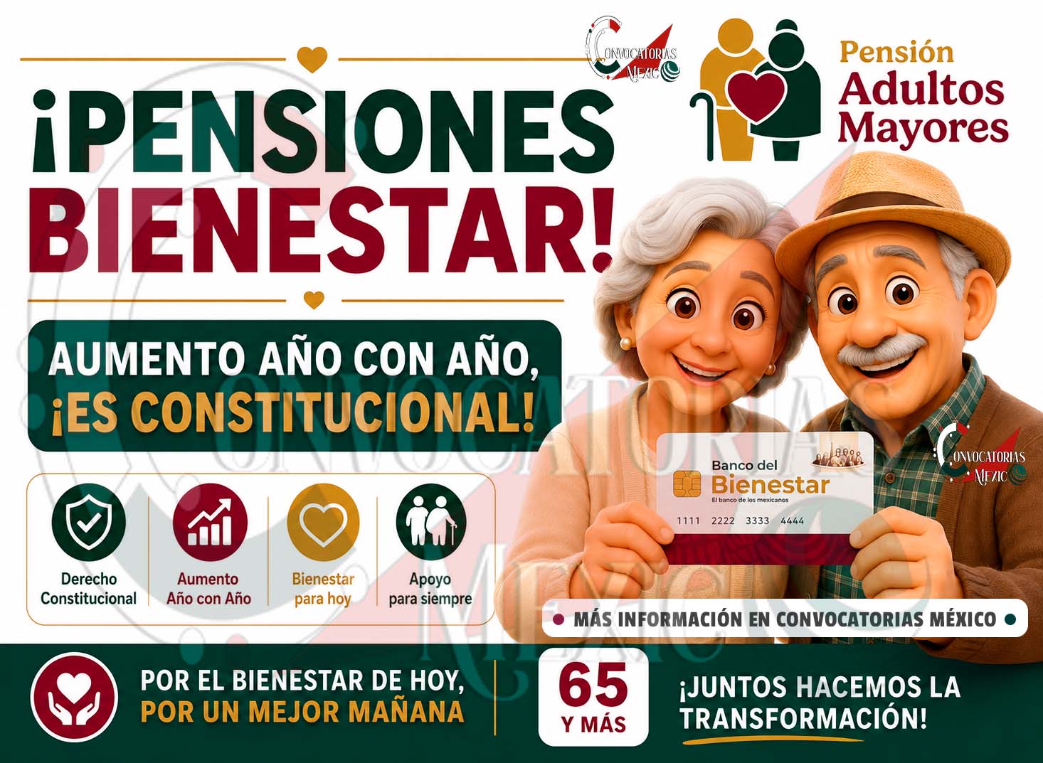 Adultos Mayores: fortalecen estrategia para garantizar una pensión con crecimiento sostenible