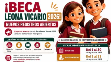Beca Leona Vicario 2026: estas son las fechas para solicitar el apoyo