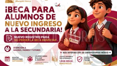 Beca Rita Cetina: estudiantes que pasan a secundaria deberán realizar un nuevo registro