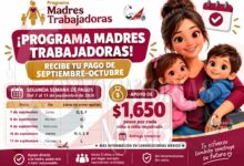 Madres Trabajadoras: revisa las fechas de pago de septiembre y octubre de 2026 | Pendiente al calendario oficial