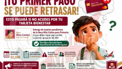 Beneficiarios de la Beca Rita Cetina aún pueden recoger su tarjeta y asegurar el depósito de agosto