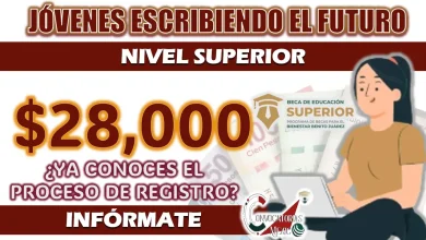 JÓVENES ESCRIBIENDO EL FUTURO| ¿CÓMO OBTENER HASTA 28 MIL PESOS?