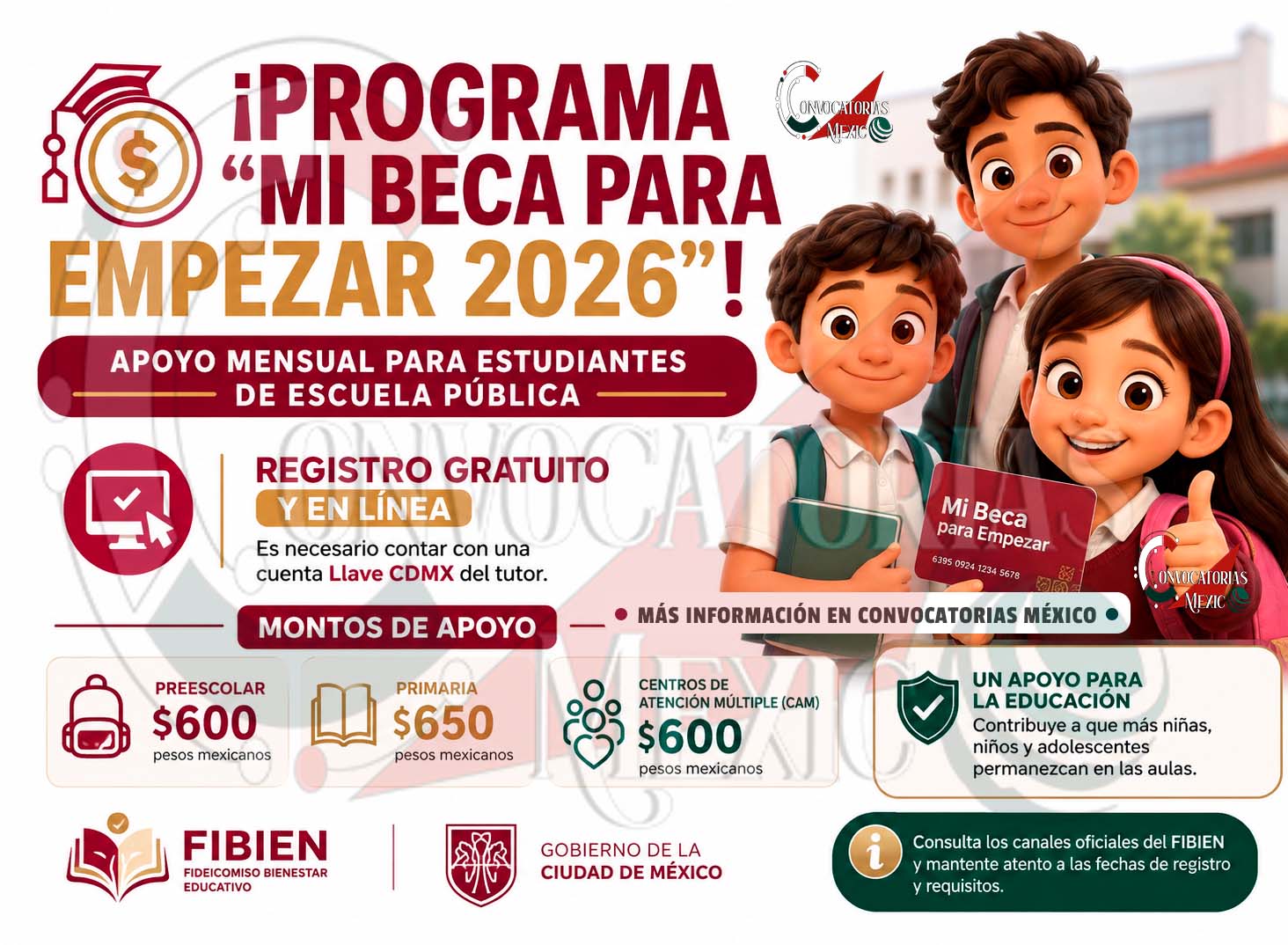 Mi Beca para Empezar: conoce los montos y el proceso para acceder al apoyo educativo en CDMX
