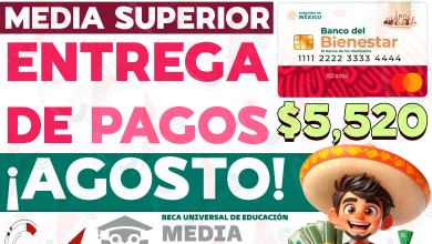 Becas para el Bienestar Benito Juárez de Educación MEDIA SUPERIOR. ¿Quiénes son los estudiantes que cobrarán en AGOSTO?