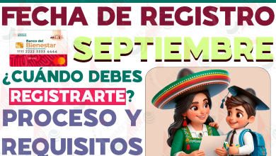 ¿Qué día de Septiembre deberás solicitar tu INCORPORACIÓN a las Becas Benito Juárez de Educación BÁSICA?