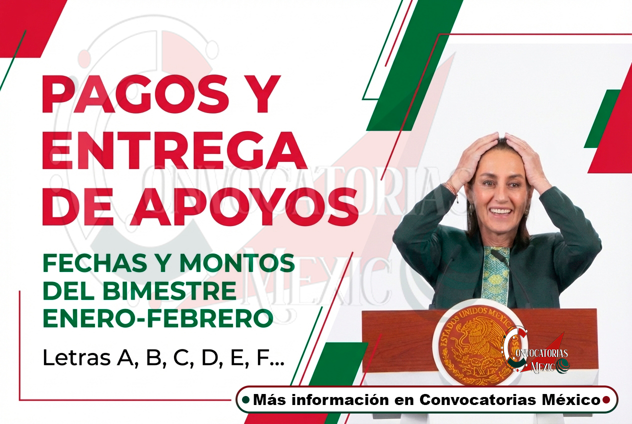 ¿Ya sabes cuándo te toca cobrar? Estas son las fechas y montos para pagos en ENERO