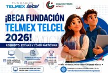 Beca Fundación TELMEX Telcel 2026: abre registro para estudiantes con promedio de 8.5