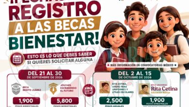 Becas 2026: estos son los apoyos, montos y fechas para estudiantes | No dejes pasar esta gran oportunidad de apoyo para tu educación
