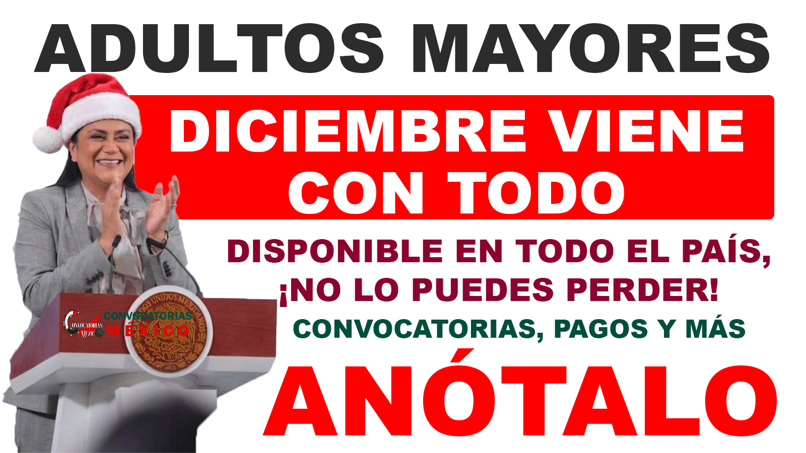 ¡Prepárense! DICIEMBRE viene con buenas noticias para todos los adultos mayores | ¿Ya te enteraste?