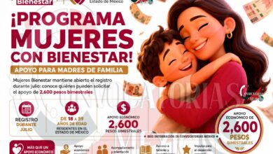 Mujeres Bienestar mantiene activo el registro en julio: así puedes solicitar el apoyo de 2,600 pesos bimestrales