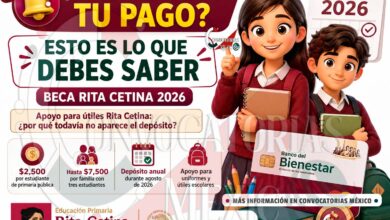 Beca Rita Cetina para útiles: qué revisar si tu pago de agosto todavía no llega