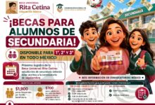 Beca Universal Rita Cetina: septiembre perfila como el siguiente periodo de incorporación para nuevos estudiantes de secundaria