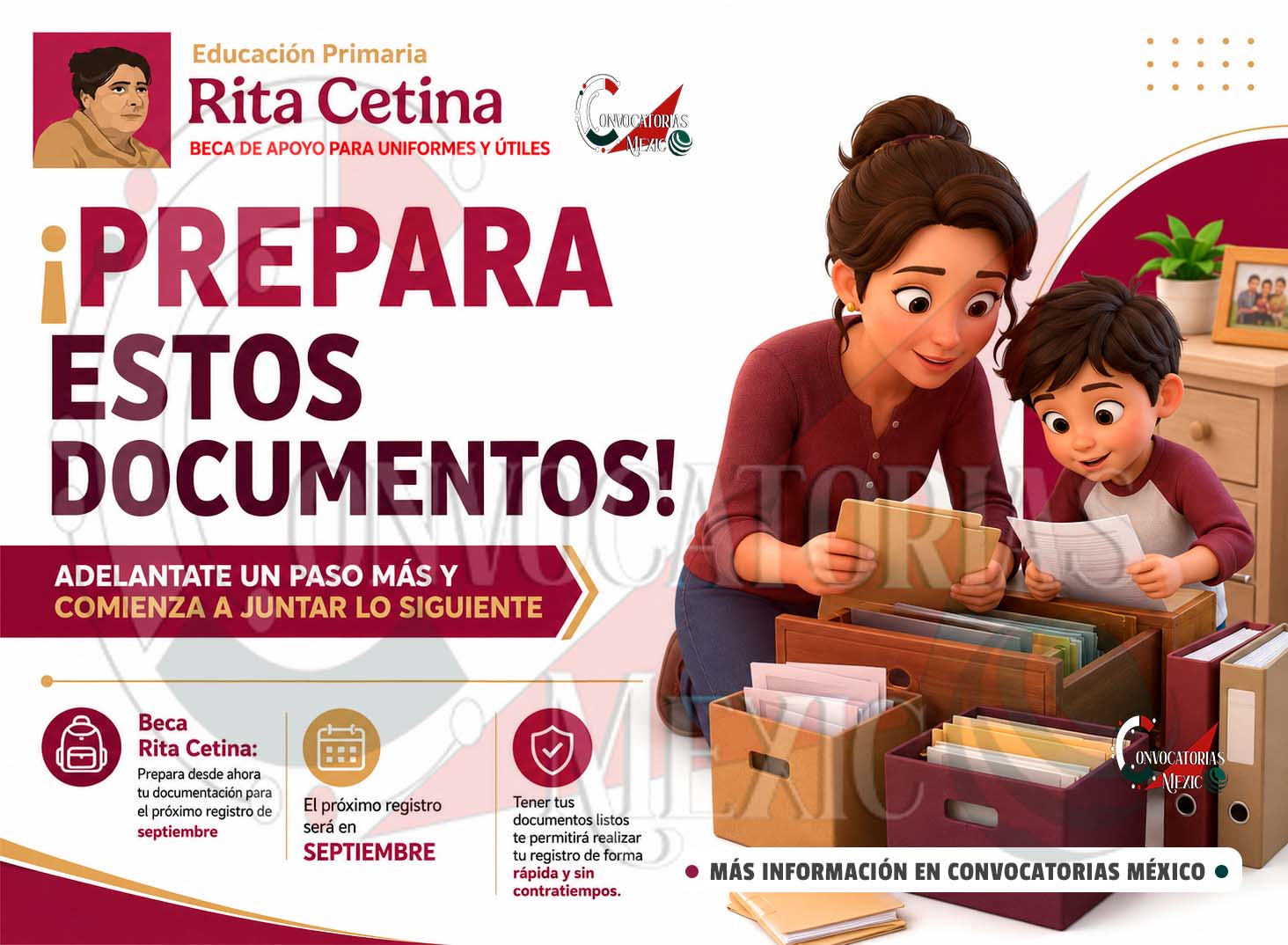 Beca Rita Cetina 2025: Estos son los documentos que debes reunir antes de que inicie el registro