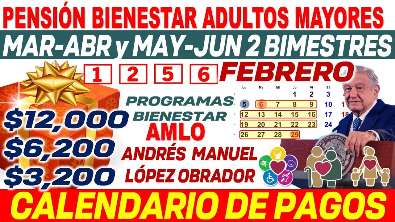 🗓️✅¡¡𝗨𝗥𝗚𝗘𝗡𝗧𝗘!! 💥🎁𝗔𝗗𝗨𝗟𝗧𝗢 𝗠𝗔𝗬𝗢𝗥 ¿𝗬𝗔 𝗛𝗔𝗬 𝗙𝗘𝗖𝗛𝗔 𝗗𝗘 𝗣𝗔𝗚𝗢? 🗓️✅𝟭 𝘆 𝟮-𝟱 𝗢 𝟲 𝗙𝗘𝗕𝗥𝗘𝗥𝗢💲$𝟭𝟮,𝟬𝟬𝟬💵🤑💯
