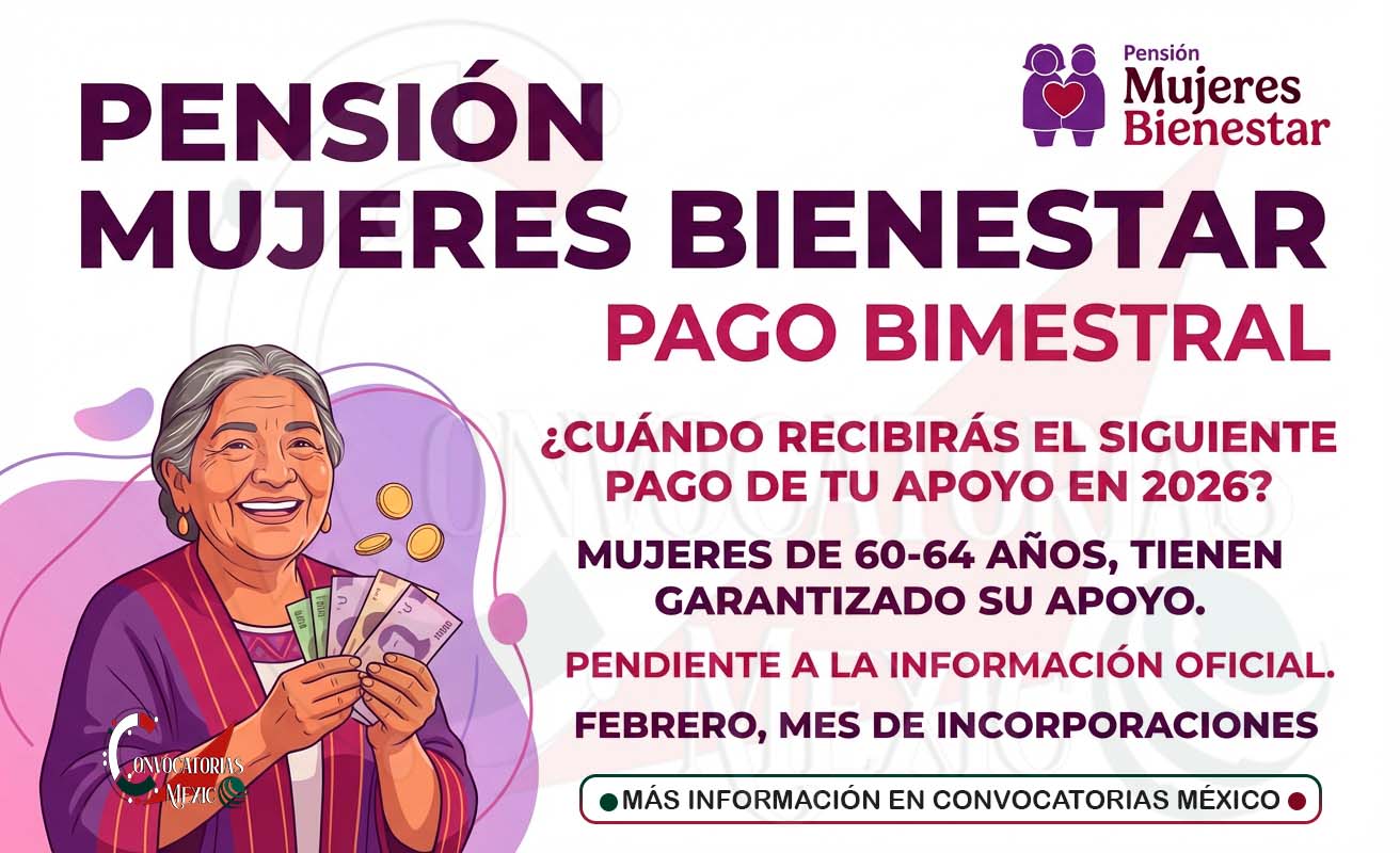 Pago de la Pensión Mujeres Bienestar: fechas confirmadas y proceso de incorporación para mujeres de 60 a 64 años