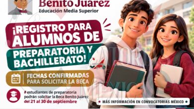 Estudiantes de preparatoria podrán solicitar la Beca Benito Juárez del 21 al 30 de septiembre | Que no se te pasen estos detalles