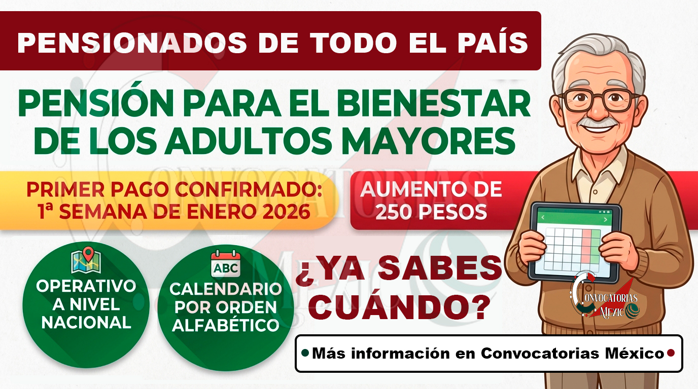 Pensión Bienestar 2026: Montos dobles para diciembre, tarjetas Bienestar y lo que debes saber