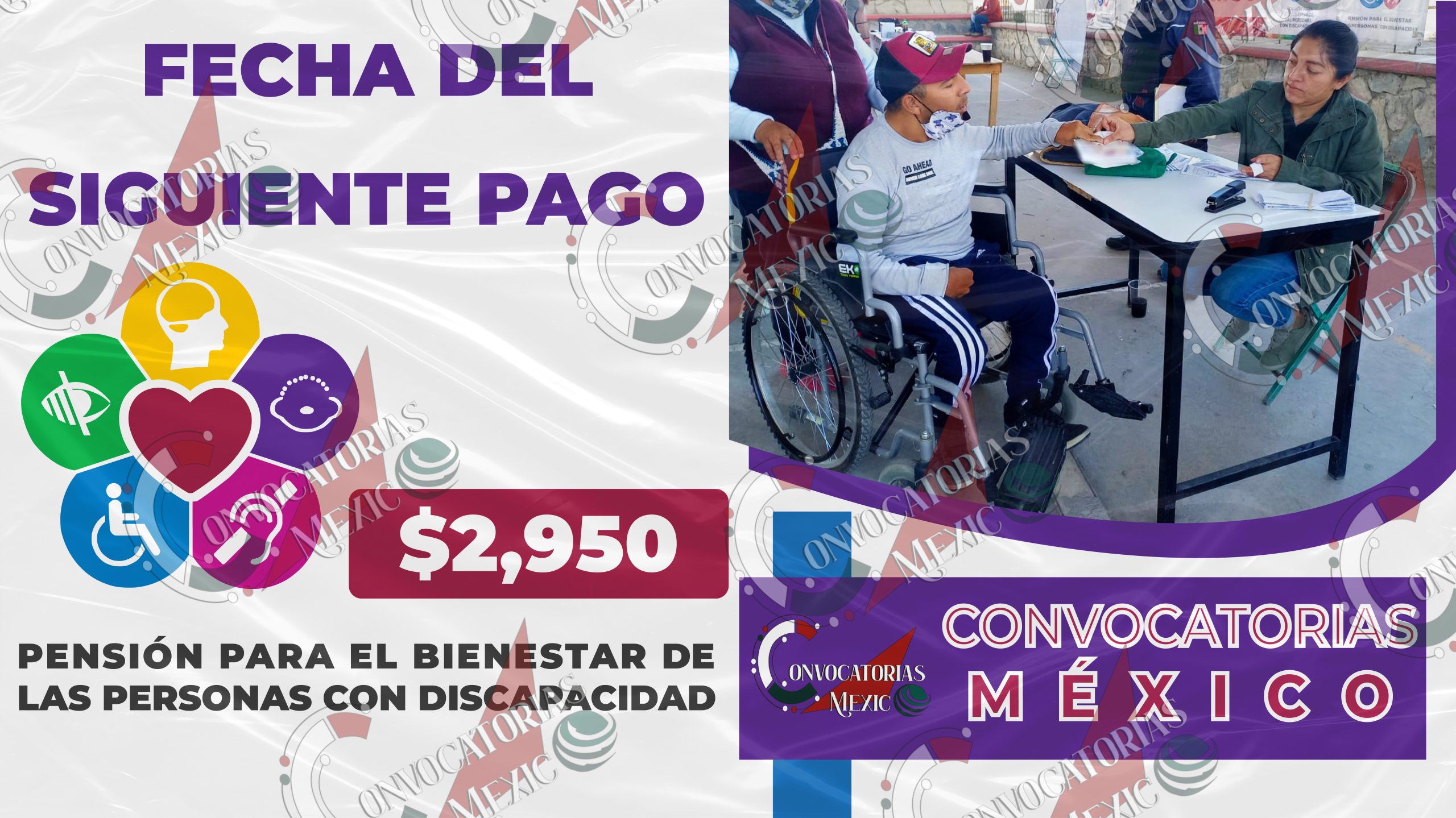  ¡Prepárate para mayo Próximo pago de la Pensión para el Bienestar de las Personas con Discapacidad!