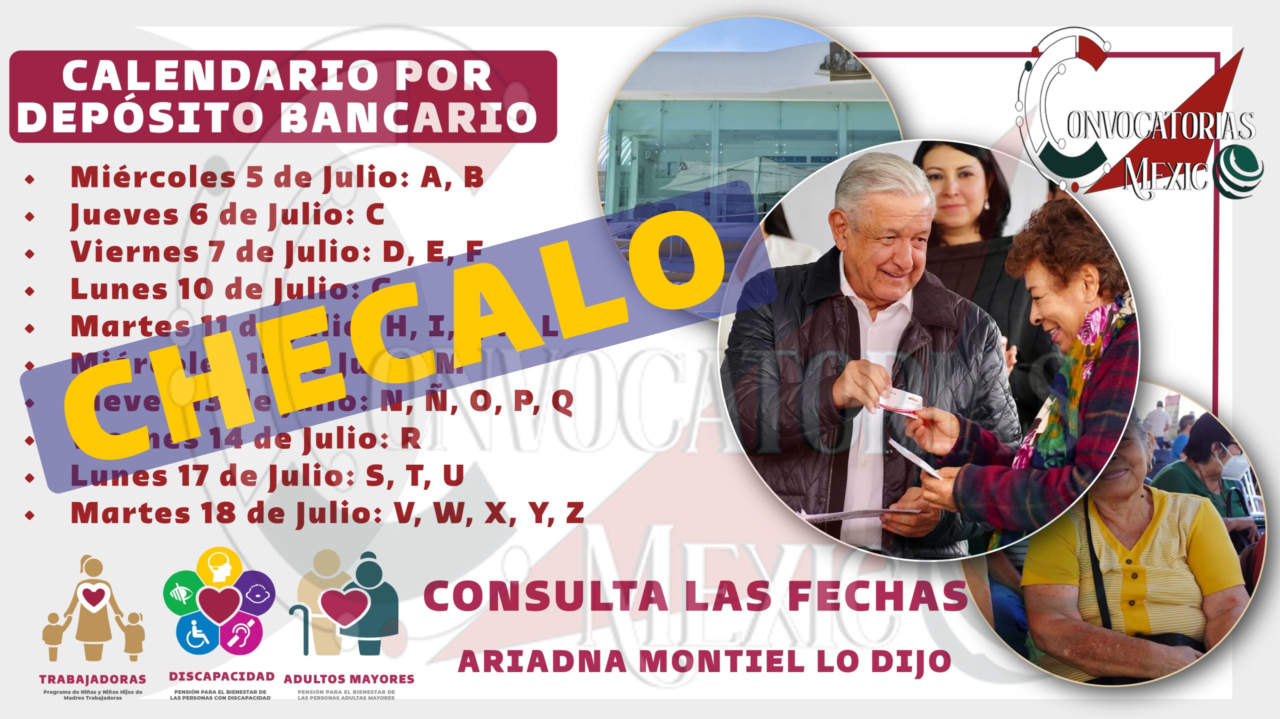 ¡Descubre AHORA Cuándo Llegará tu Beneficio! ¡El Calendario de la Pensión Bienestar ya Está Aquí! 