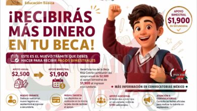 Beneficiarios de la Beca Rita Cetina deberán realizar un nuevo registro para continuar con el apoyo en secundaria