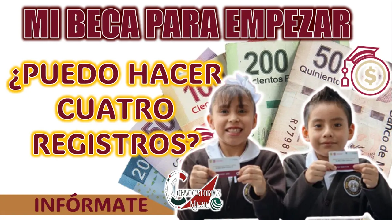 MI BECA PARA EMPEZAR| ¿PUEDO HACER LA SOLICITUD PARA MÁS DE CUATRO ESTUDIANTES?